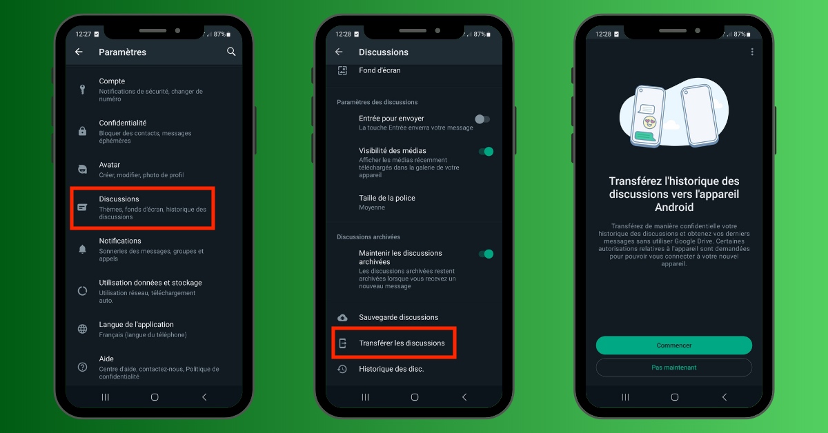 découvrez comment transférer facilement vos données whatsapp sur votre iphone. suivez notre guide étape par étape pour sauvegarder vos conversations et retrouver vos messages sur votre nouvel appareil sans aucun souci.