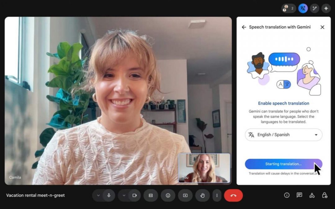 Google Meet : Guide pour activer la fonction de traduction vocale en français