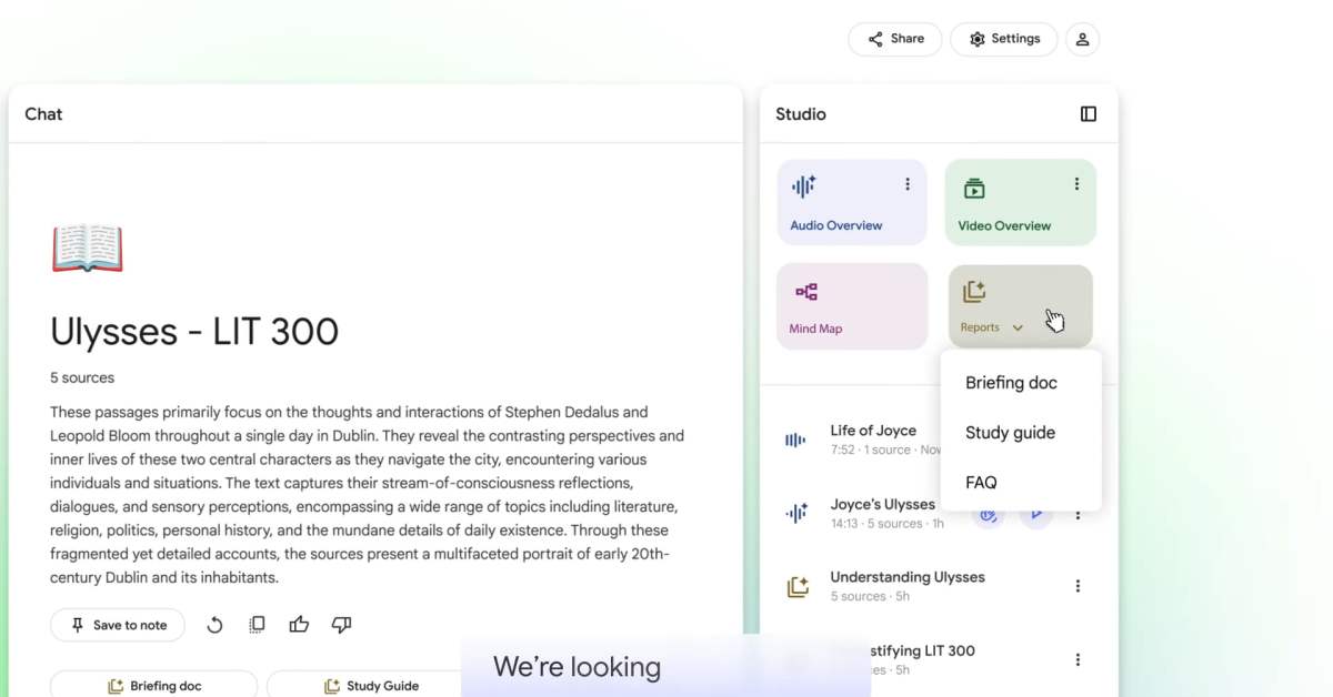 découvrez notebooklm, un outil innovant de vidéo synthétique multi-sources qui combine et analyse plusieurs contenus pour créer des présentations claires et dynamiques.
