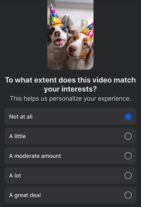 Facebook améliore son algorithme : les Reels s’adaptent désormais à vos passions et centres d’intérêt !