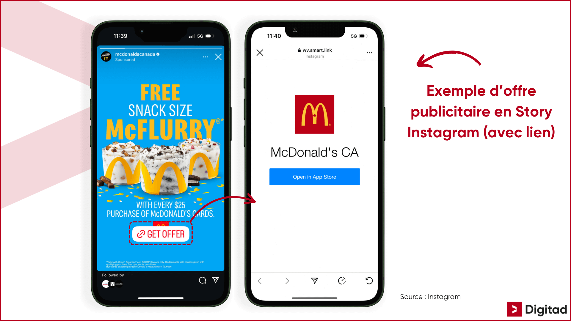instagram teste l'intégration de liens cliquables directement dans les posts, offrant une nouvelle façon de partager du contenu et d'améliorer l'engagement des utilisateurs.